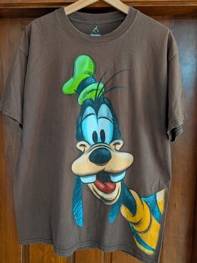 Vintage Disney Goofy Big Face Graphic T-shirt